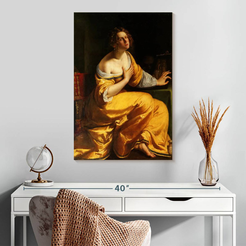 Mary Magdalene 1620, H 30 po x l 20 po