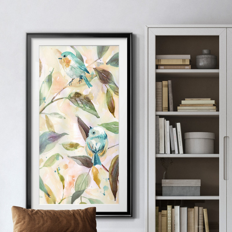 Bird Sanctuary II - cadre photo, reproduction d'art, H 14,5 po x l 26,5 po x P 1,5 po, Noir