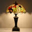 Lampe de table en vitrail Tiffany