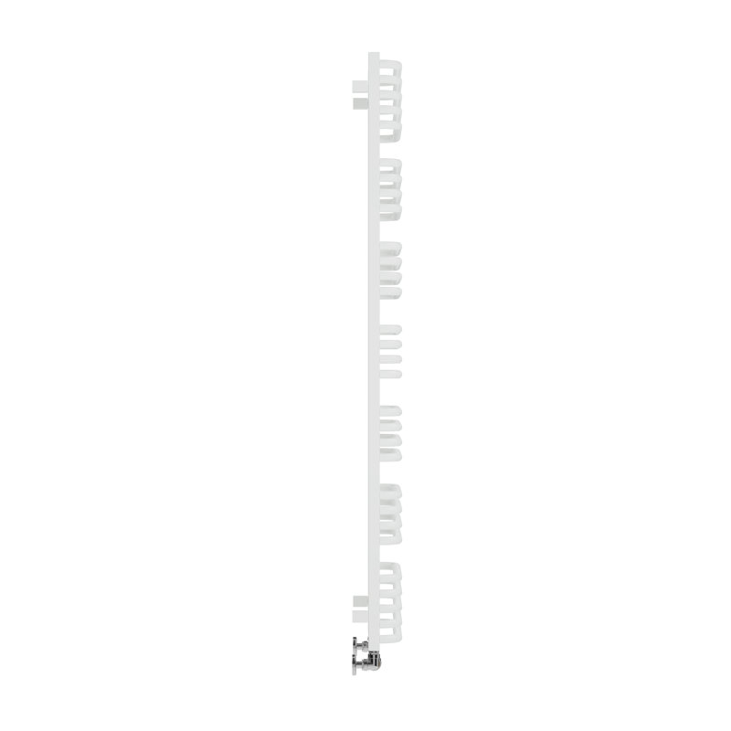 Alex Heated Towel Rail, White, 158 cm H x 50 cm W x 12 cm D