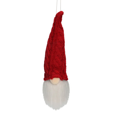 6.25'' Fabric Holiday Shaped Ornament