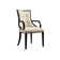 Upholstered Solid Wood Arm chair