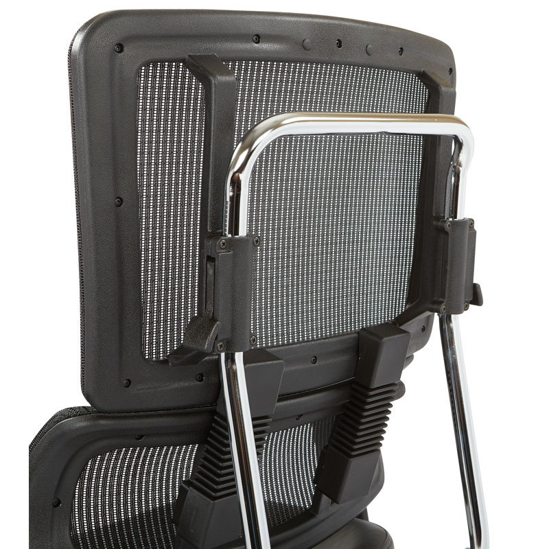 Chaise de travail ergonomique Pro-Line II, Noir, Noir / argent