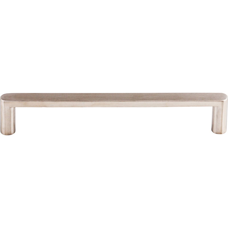 Latham 7 9/16" Center to Center Bar Pull, 6 5/16" Center to Center, Brushed Stainless Steel
