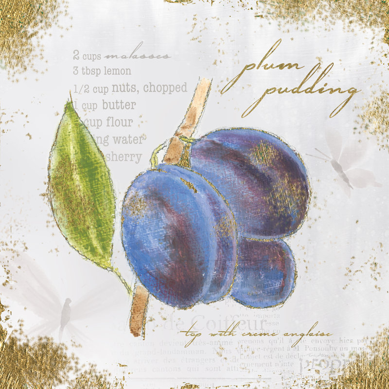 Garden Treasures VI by Emily Adams - No Frame Print on Canvas, 51cm H x 51cm W x 3.8cm D