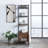 Sacoria 72" Ladder Bookcase
