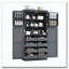 Grande armoire de rangement autoportante avec plateaux de cuisine-1450086742