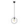 Adjustable Height Hexagonal Single Pendant