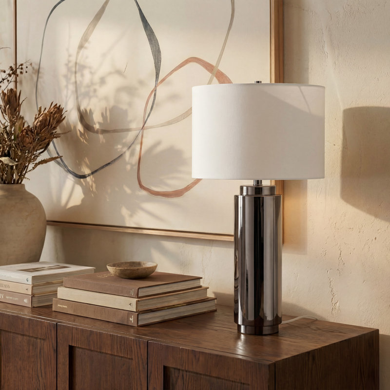 Lampe de table 30 po Trinidad, Nickel