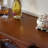 Modern Walnut Solid Wood Accent Cabinet
