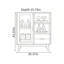 Commode décorative simple et multifonctionnelle-129157038