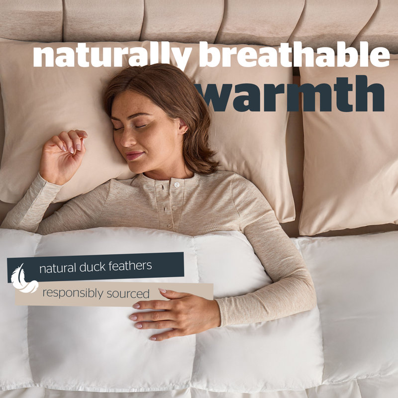 Silentnight Duck Feather 10.5 Tog Duvet, Single