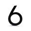 8 in. Floating Mount House Number-319699167-319699171