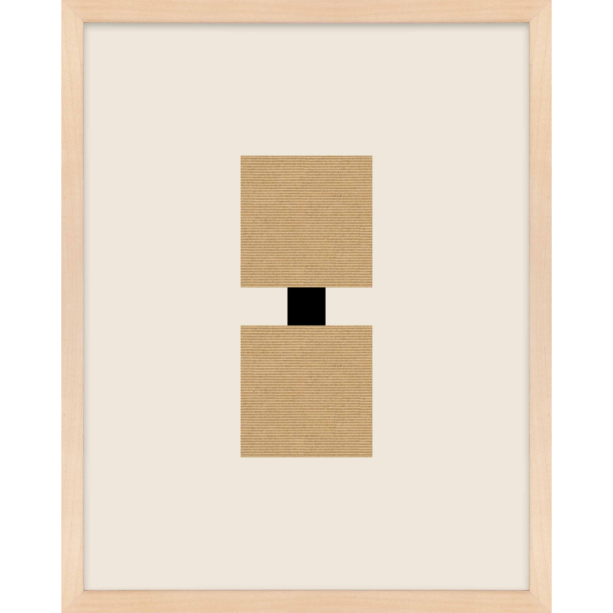 Column 2 by Eleni Psyllaki For Paradissi Digital Art, Maple Framed, 30" H x 24" W  x 1.25" D