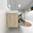 83.4'' Double Bathroom Vanity with Acrylic Top-75263149