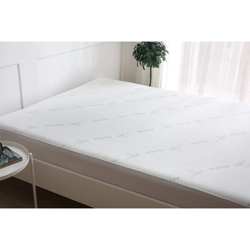 Davina Waterproof Fitted Mattress Protector Case Pack, Double (4'6)