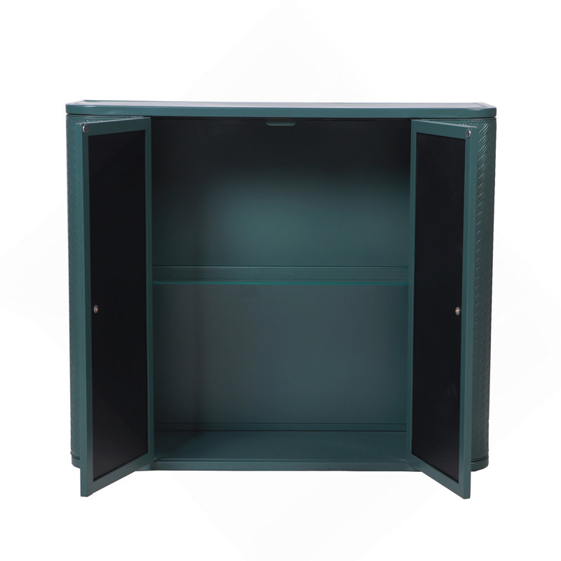 Armoire murale polyvalente avec miroir et tablette ouverte pour le rangement