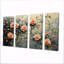 Branson - - Décoration murale roses - - Art mural moderne moderne-1022492271-1022492562