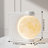 3-In-1 Moon Night Light  With Alarm Clock & Natural Sounds