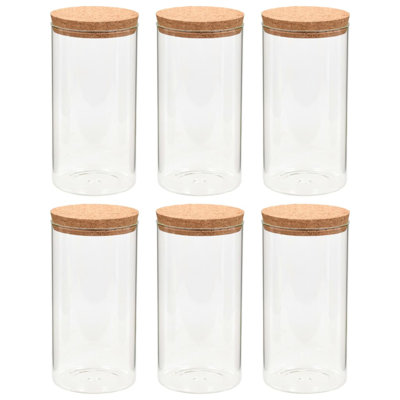 Glass Canister - Set of 6
