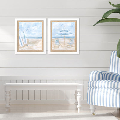 Beaching It Framed Art