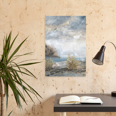 Storm Watcher I Abstract Contemporary Landscape Nature Art