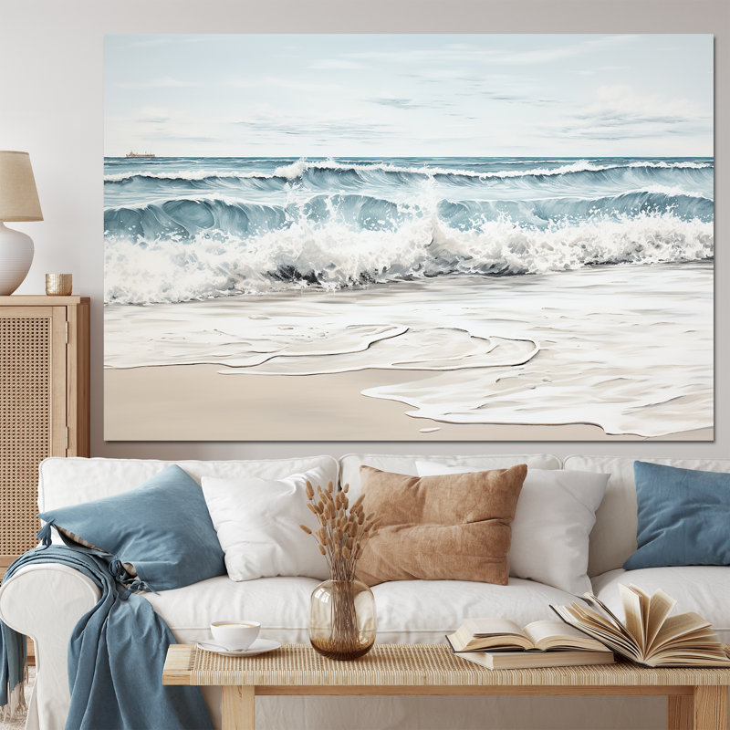 Beach Minimalism Landscape III - Nautical & Beach Wall Art Prints