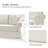Wimberly 82.3'' W Slipcovered Sofa -152187077