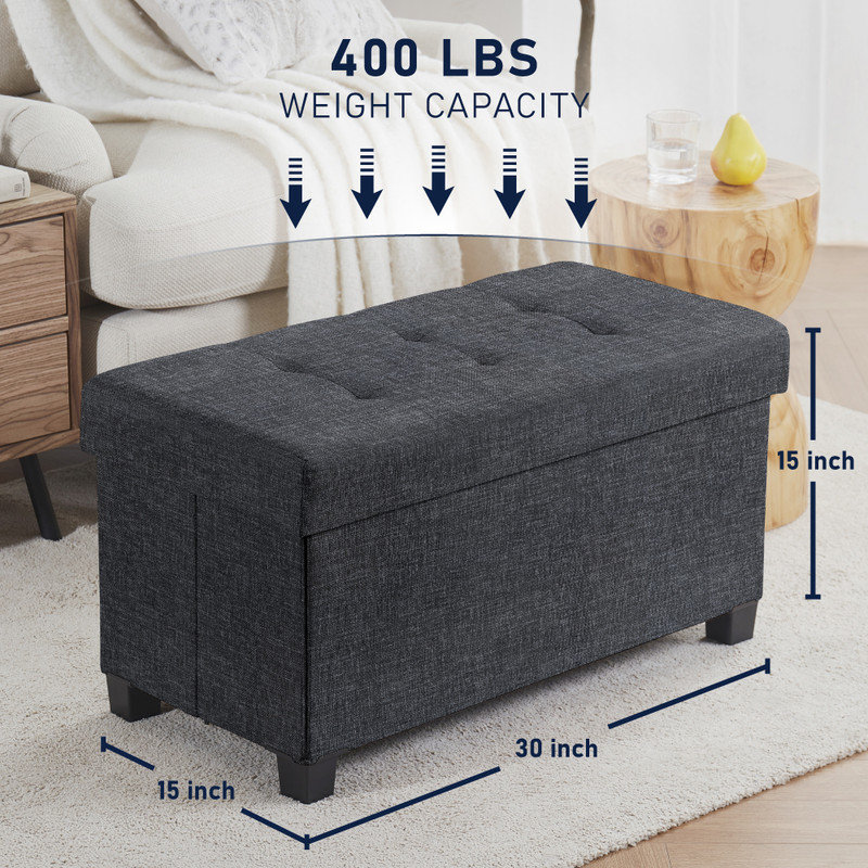 Collapsible Bench Pehrson, Black