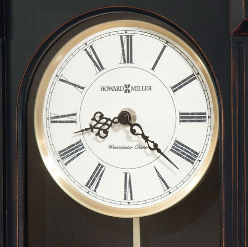 Mia Quartz movement / Crystal Tabletop Clock in Black