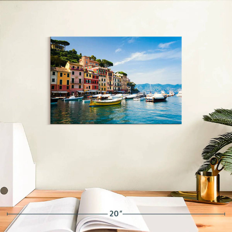 Sebbie Portofino, bord de mer, H 8 po x l 12 po