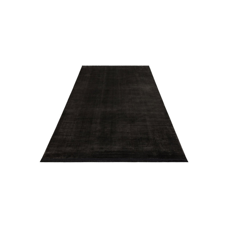 Tapis gris anthracite tissé à la main Felstead