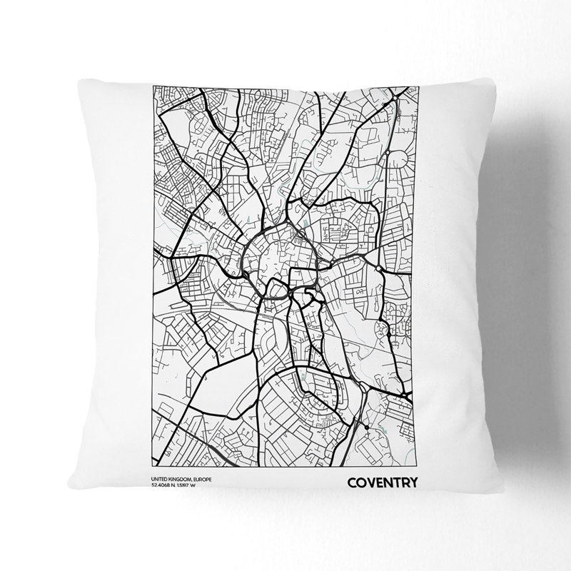 Square Cushion, 40cm H x 40cm W x 15cm D
