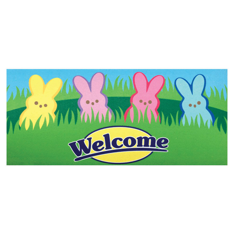 Doormat Insert Welcome Bunnies 22x10