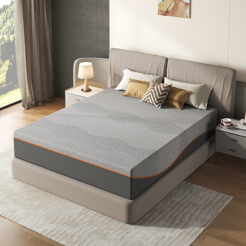 10 Inch Memory Foam Mattress, Fiberglass Free, Medium Feel, Breathable Cooling Layers, Certified Safe Materials, Queen