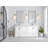 Esin 72'' Double Bathroom Vanity with Quartz Top-100524287