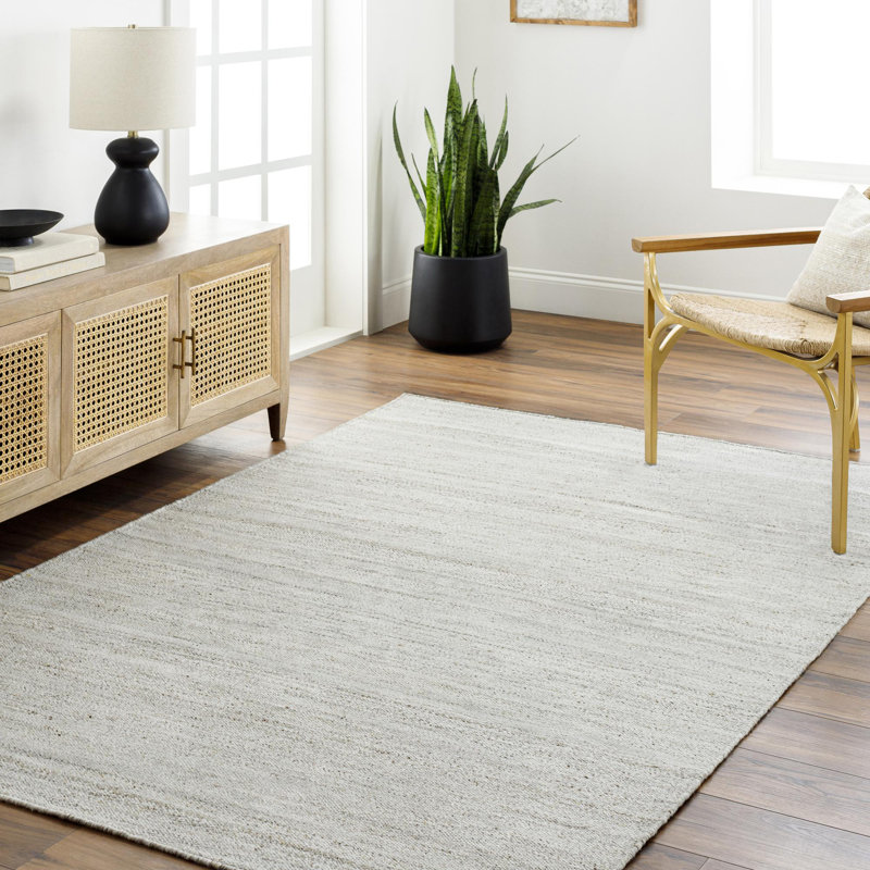 Striped Area Rug, Rectangle 5' x 7'6"