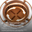 Round Steel Wood Burning Smokeless Fire Pit