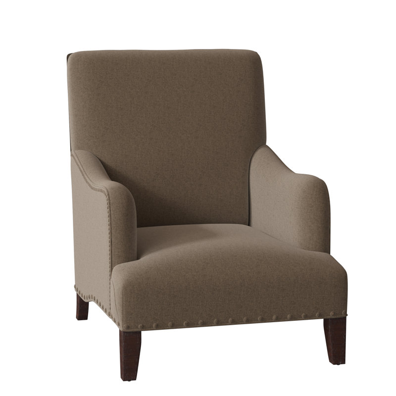Hawley Upholstered Armchair, Linen (3155 72), Espresso