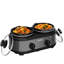Sunvivi Dual Slow Cooker, 2x1.25Qt-102150825