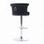 Ensemble de 2 tabourets de bar en velours-574597542