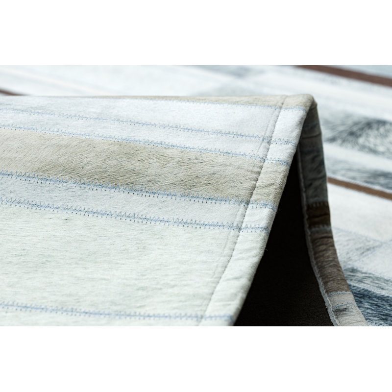 Woen Patchwork Area Rug, Rectangle 120 x 170cm