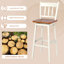 Alvesta Counter Stool with Solid Wood Frame