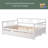 Puspha Daybed with Trundle Bed-964868060