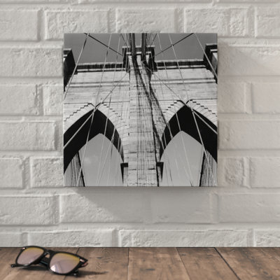 Brooklyn Suspension III by Laura DeNardo - 1 Piece Wrapped Canvas Wall Art