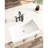 White Undermount Sink: Ceramic Deep Apron Kitchen, To Corrosion Basin Undermount, With Superior Quality And Durability