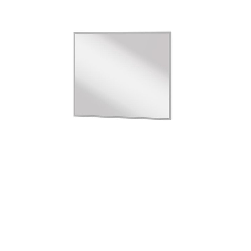 Simply Rectangle Mirror, Grey Wood