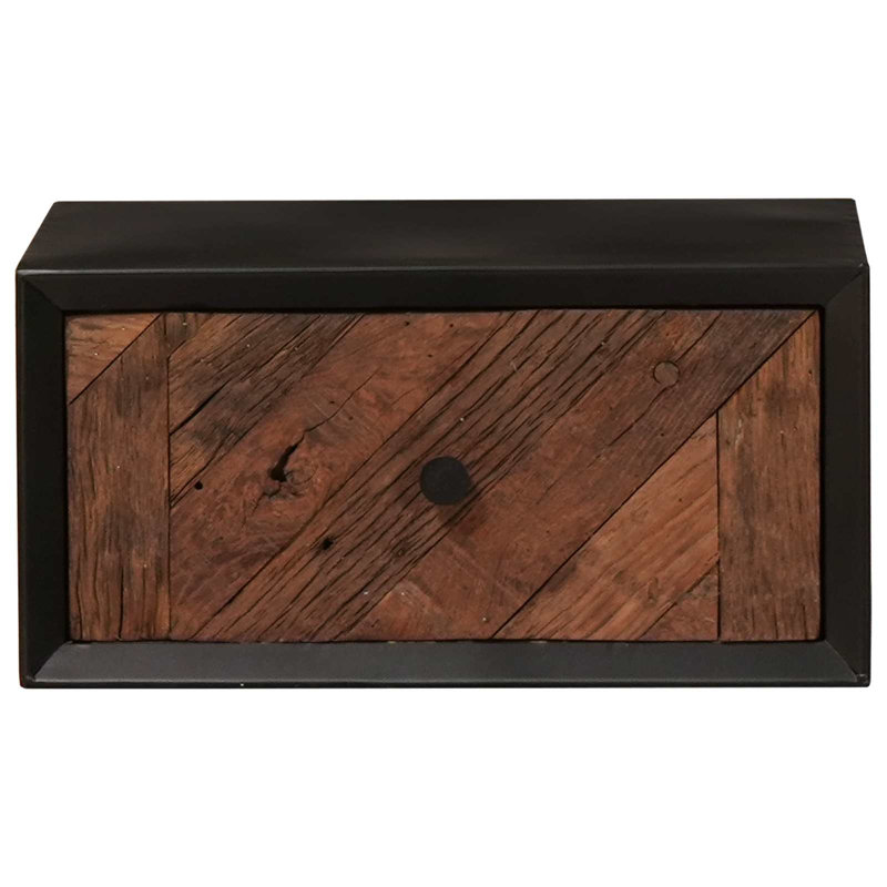 40 cm W Solid Wood Bedside Table