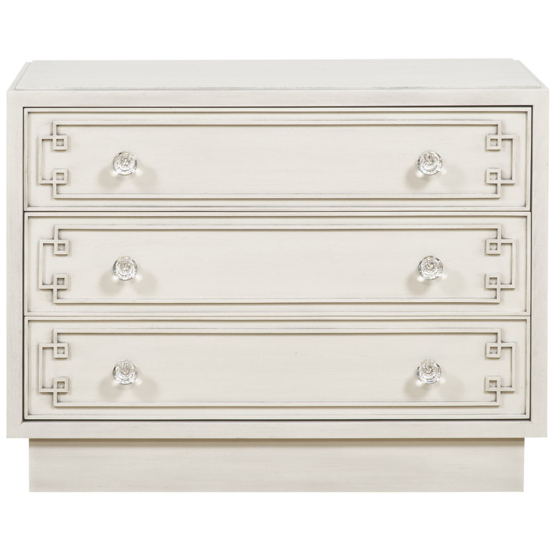 McKinney 3 - Drawer Solid Wood Nightstand