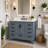 Free Standing Bathroom Vanity with Quartz Top-1222680003-1222680000-1235470428
